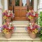 Artificial Flowers Outdoors Spring Faux Flowers UV Resistant Fake Flowers Daisy Plastic Greenery Plnats Outside Bulk for Garden Hanging Planter Patio Porch Home Decor, 12 Bundles (Multicolor)